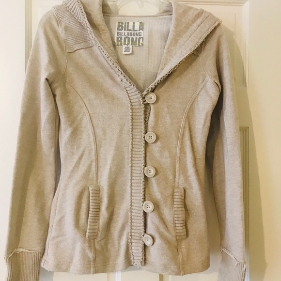 Billabong Sweater Coat - Picture 7 of 9